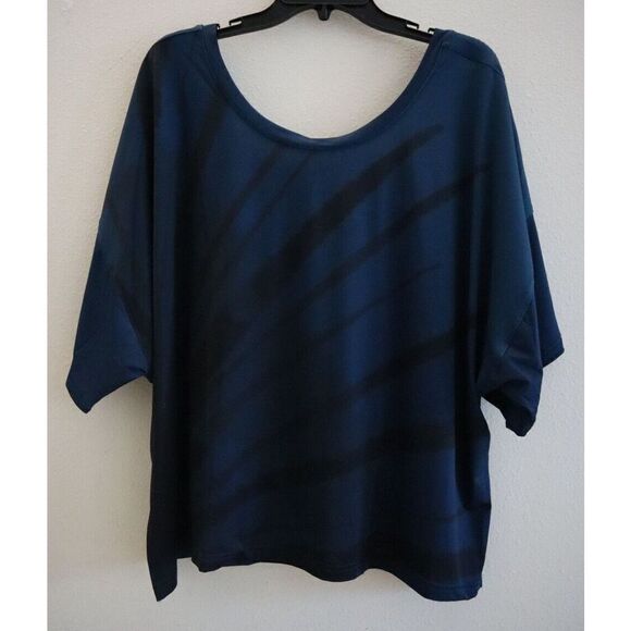 adidas x 11 Honoré HR7034 Women Plus Sz 2X Legend Marine/Black Training Tee - Picture 3 of 9